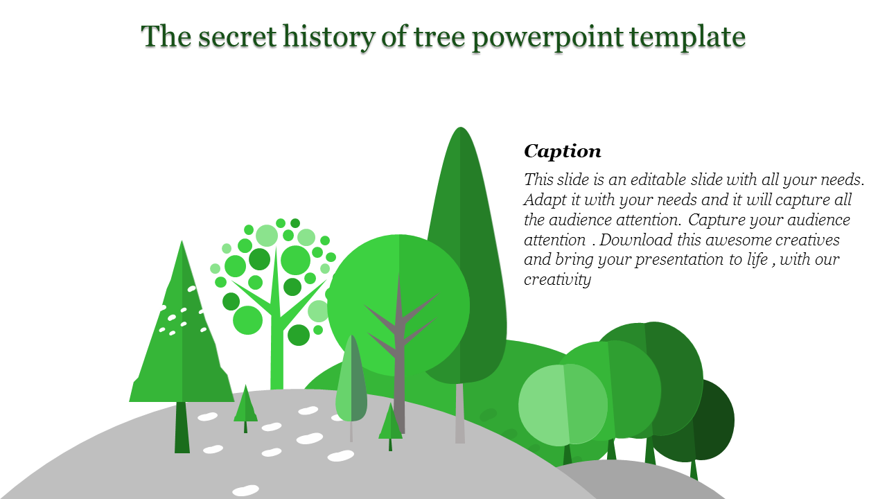 Free - Extraordinary Tree PowerPoint Template and Google Slides
